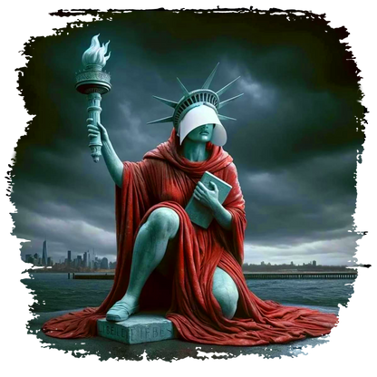 Kneeling Liberty